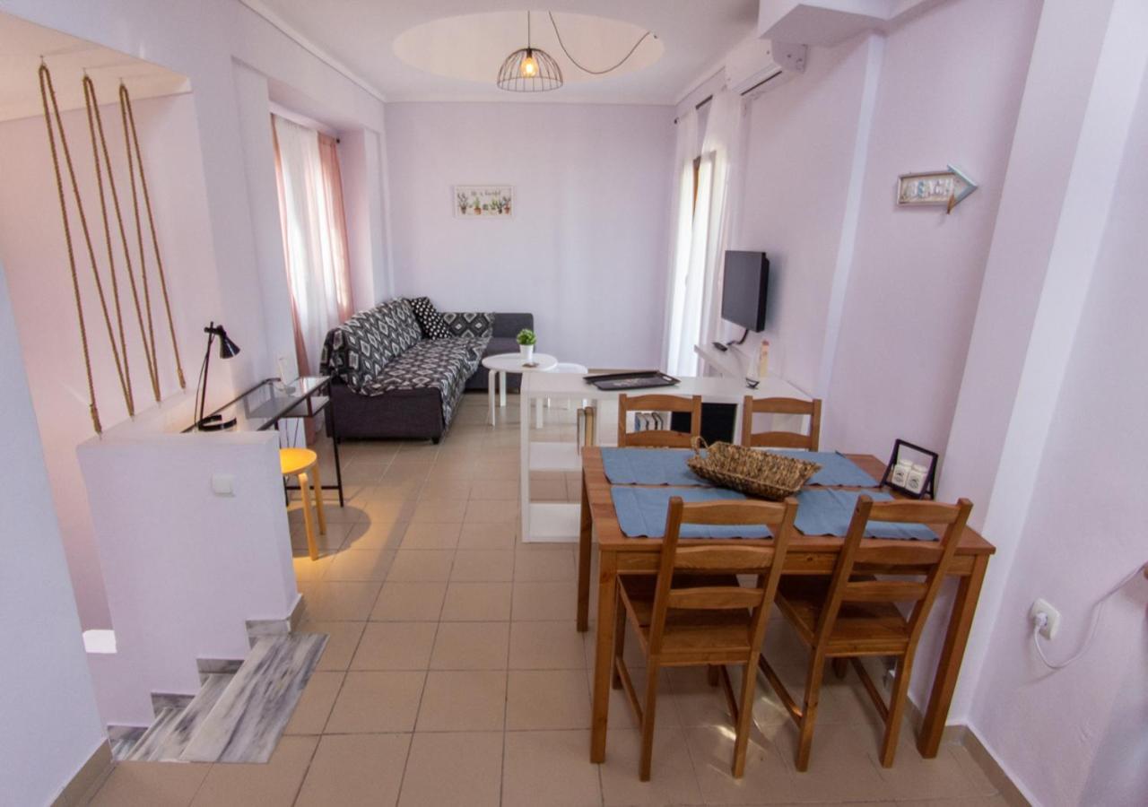 Beachfront Stylish Maisonette In Ierissos Exteriör bild